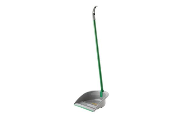 RECOGEDOR PLEGABLE GRIS / VERDE