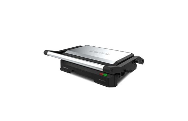 SANDWICHERA CON PLACAS GRILL  1000W INOX 