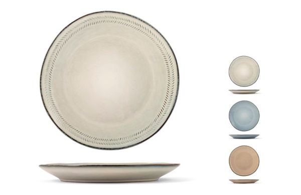 PLATO STONEWARE ANTIBES SURTIDO Ø 26,5 CM LLANO