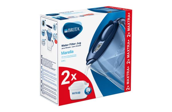 JARRA FILTRANTE MARELLA AZUL +2 FILTROS MAXTRA 2,4L