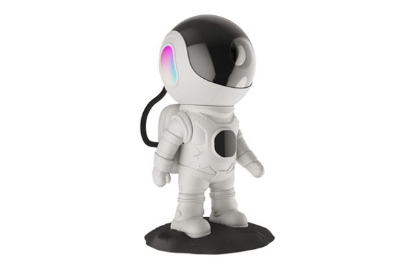 LAMPARA SOBREMESA ROBOT ASTRONAUTA COSMOLITE XXL ALTAVOZ BLUETOOTH CON BATERÍA Y RECARGABLE