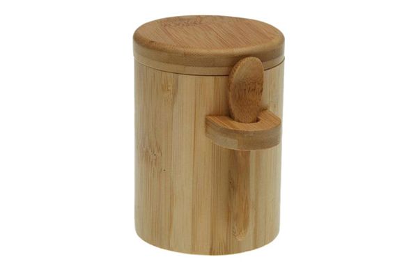 BOTE BAMBU 10 X 7,5 X 10,3 CM