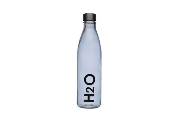 BOTELLA AGUA H2O  1 L  AZUL