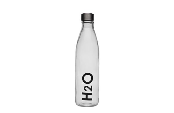 BOTELLA AGUA H2O  1 L TRANSPARENT