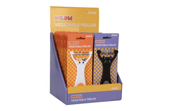 PELADOR PATATAS GATOS - SURTIDO COLORES 4,8 X 14 X 6,7 CM