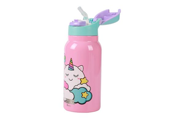 BOTELLA INOX TERMICA INFANTIL UNICORNIO - 350 ML