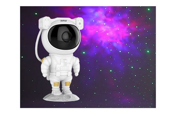 PROYECTOR DE ESTRELLAS ASTRONAUTA 22,8 CM