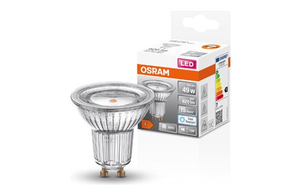 BOMBILLA GU10 LED 6,9W 620LM 6500K IP20