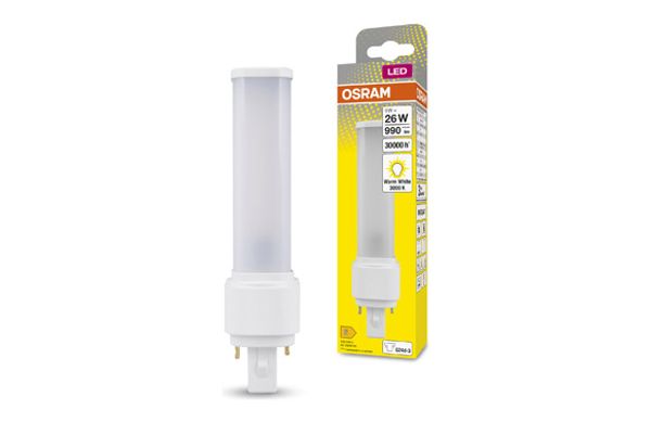 BOMBILLA DULUX LED G24D-3 9W 990LM 3000K IP20