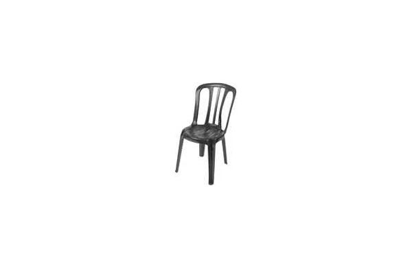 SILLA RESINA BISTRO ANTRACITA