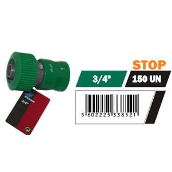 CONECTOR RAPIDO AQUA-STOP 3/4" MADER 