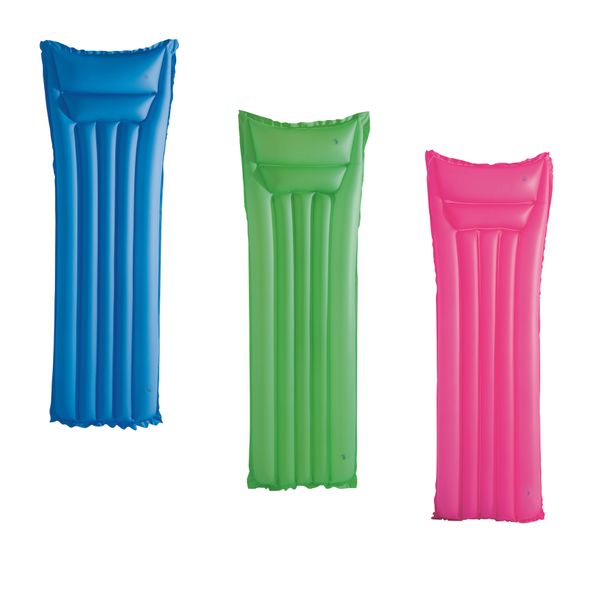 COLCHONETA HINCHABLE COLORES SURTIDOS 183X69CM 