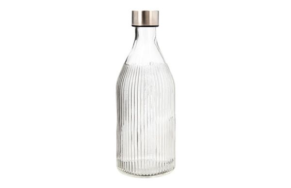 BOTELLA VIDRIO TAPON ROSCA MAISON QD 1L TRANSPARENTE