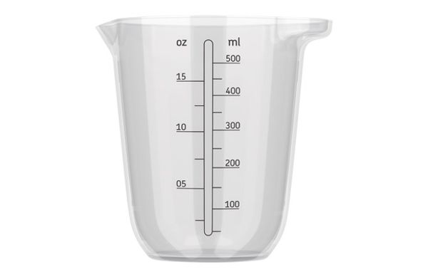 VASO MEDIDOR CHEF IT 500 ML TRANSPARENTE