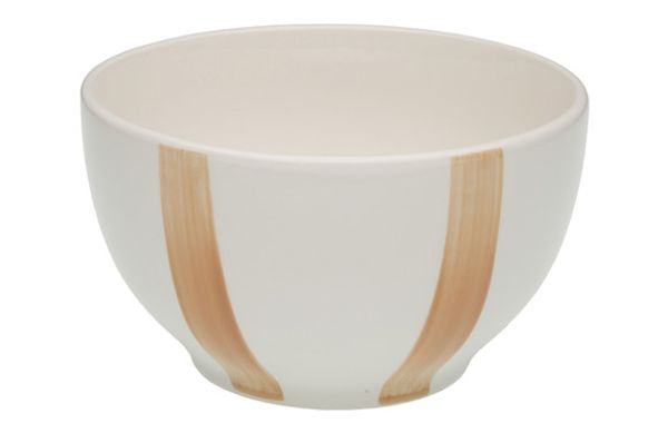 BOL CERAMICA LIGIA BEIGE 8,3X14X14CM