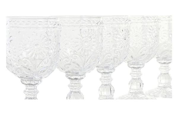 COPA CRISTAL MARGARITAS SET 6UDS 8,7X8,7X16,3CM 270ML