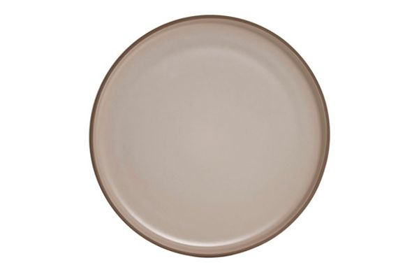 PLATO LLANO GRES MATE BEIGE 26X26X2,7CM