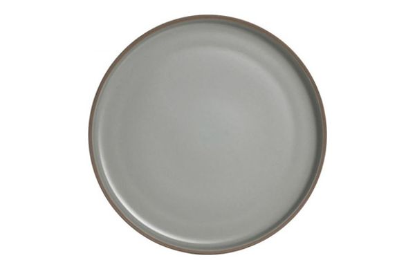 PLATO LLANO GRES MATE AZUL CELESTE 26X26X2,7CM