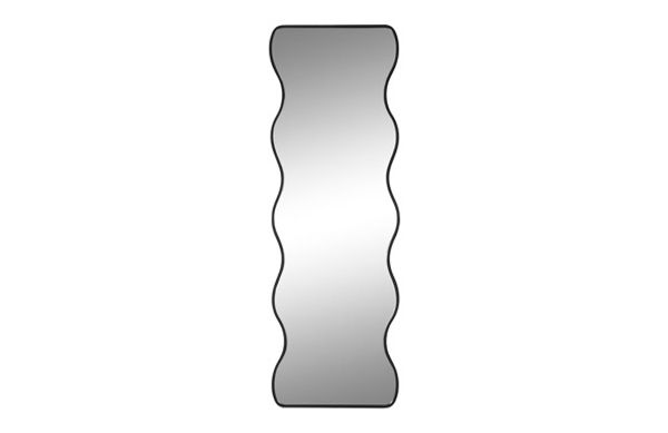 ESPEJO METAL IRREGULAR NEGRO 50X2X150CM