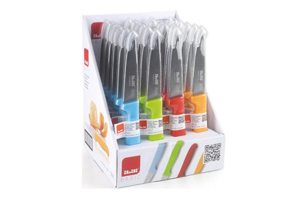 CUCHILLO MONDADOR BASIC COLORFUL EXPOSITOR
