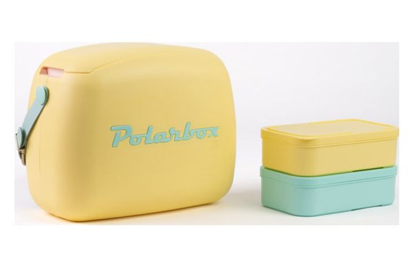 BOLSA RIGIDA NEVERA URBAN 6L AMARILLO - VERDE AGUA POP
