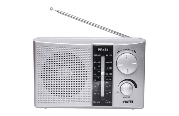 RADIO ANALOGICA PORTATIL N'OVEEN PLATA