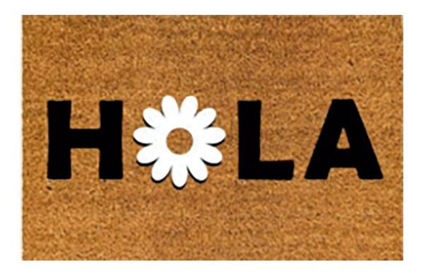 FELPUDO COCO HOLA MARGARITA 40 X 70 CM