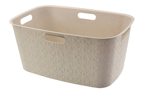 CESTO ROPA L SOFTEX 45L BLANCO TIZA