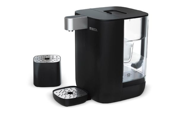 DISPENSADOR/CALENTADOR DE AGUA CUBE NEGRO 4L