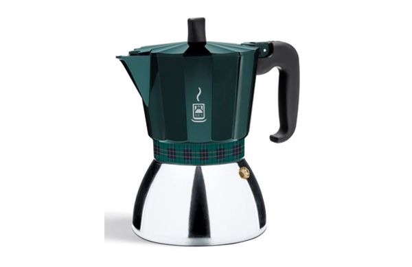 CAFETERA DELUXE INDUCTION VERDE 3 TAZAS