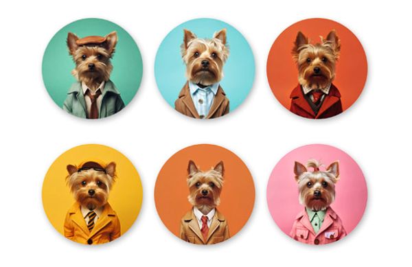 POSAVASOS GIFT SET 6 U SURTIDO PRETTY YORK