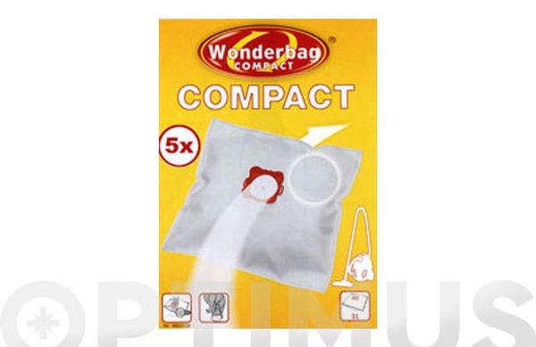 BOLSA ASPIRADOR WONDERBAG COMPACT 5 UDS