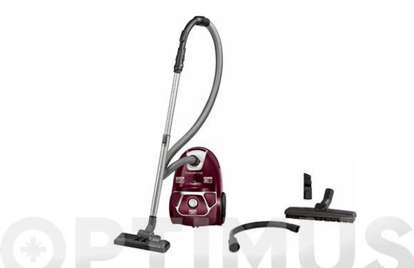 ASPIRADOR CON BOLSA COMPACT POWER MORADO 750 W