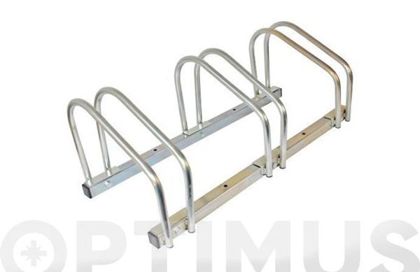 SOPORTE SUELO 3 BICICLETAS 72 X 33 CM