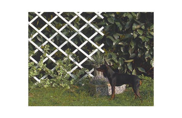 CELOSÍA EXTENSIBLE PLÁSTICO TRELLIFLEX 1 X 2 M. BLANCA