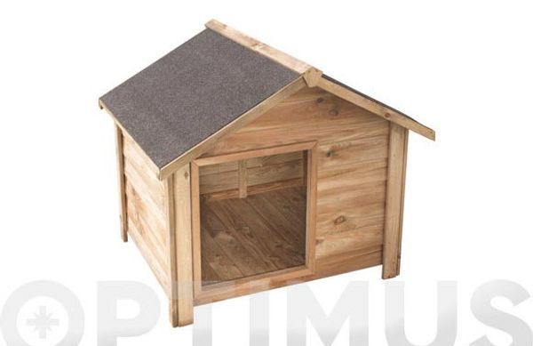 CASETA PARA PERRO DE MADERA WILLOW 100X98X100 CM