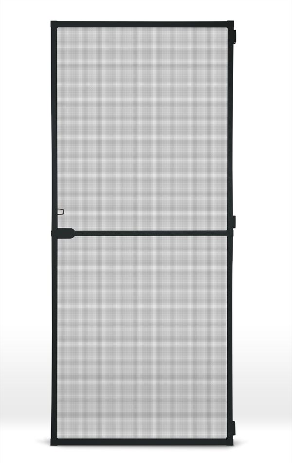 MOSQUITERA PUERTA ABATIBLE 120X210CM ANTRACITA