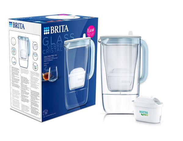 JARRA FILTRANTE CRISTAL BOROSILICATO + 1 FILTRO PRO ALL IN - 1