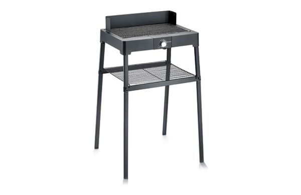 ELECTROBARBACOA CON PATAS Y ESTANTE 2200 W