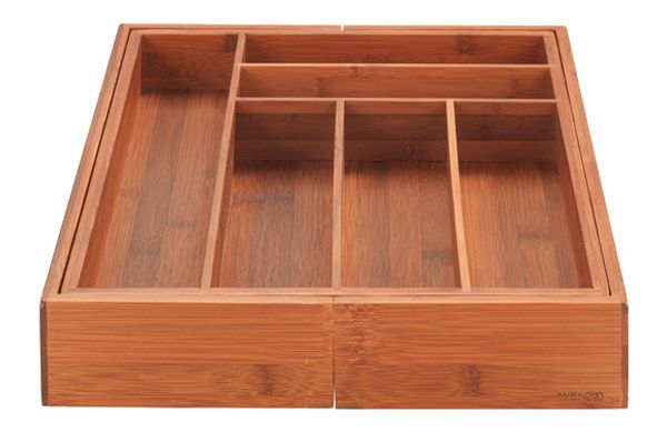 CUBERTERO EXTENSIBLE BAMBU MARTINA 30-42X38X6CM