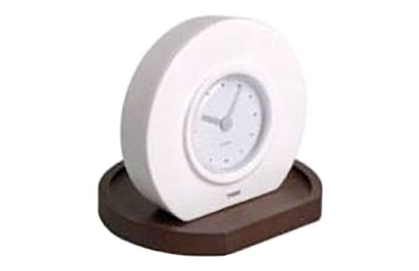 RELOJ MESA BLANCO