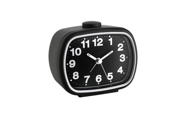 RELOJ ANALÓGICO MECÁNICO NEGRO