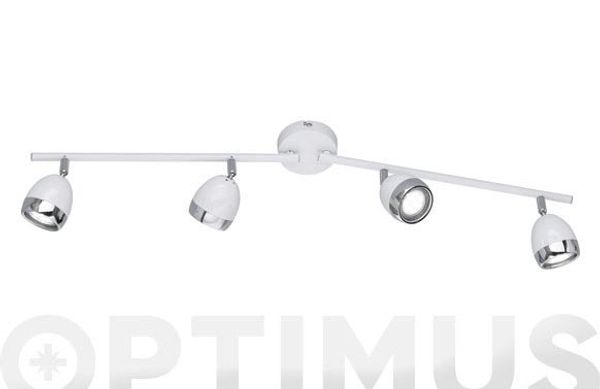 FOCOS LED NANTES GU10 4 X 3W BLANCO