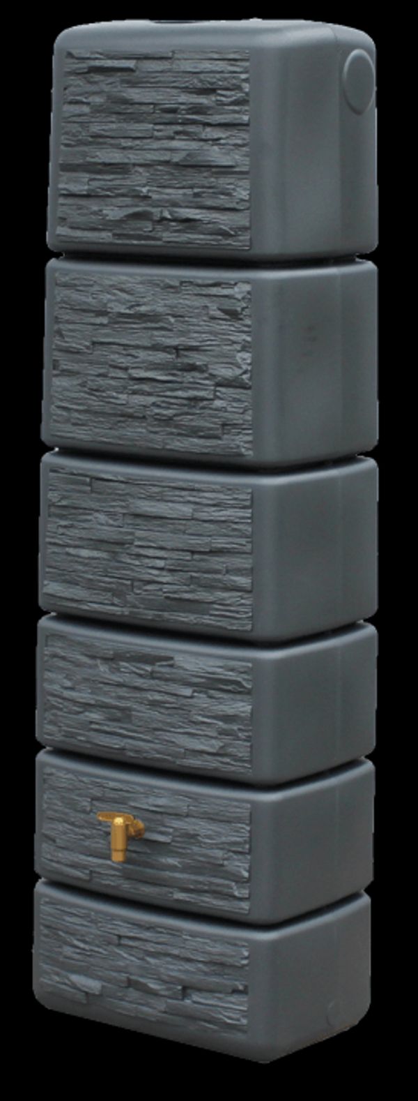 DEPOSITO SLIM STONE DECOR GRAFITO 500 L