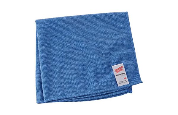 BAYETA MICROFIBRA (10 UDS) ESENCIAL AZUL  36X36 CM 