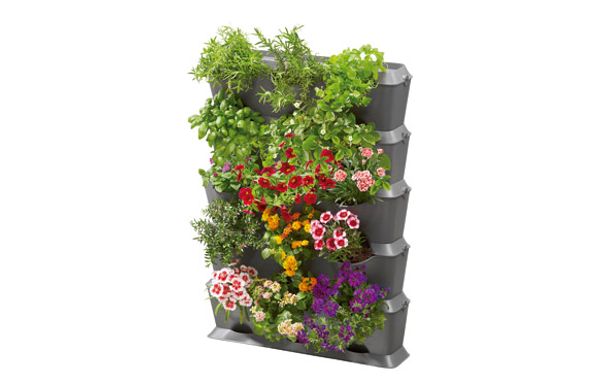 KIT MACETAS JARDIN VERTICAL NATURE UP 15 MODULOS