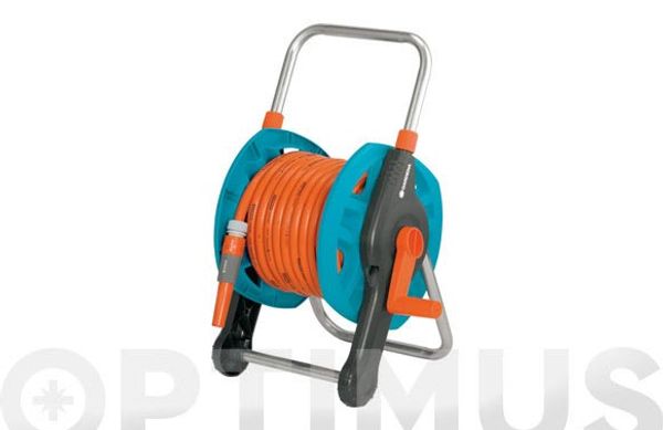 CARRO PORTAMANGUERA INCLUIDA 20 MT 1/2'' + ACCESORIOS