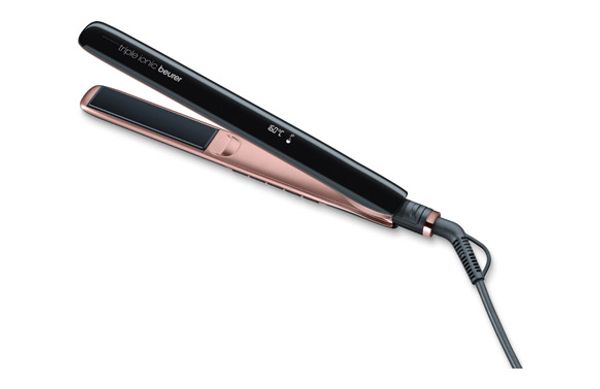 PLANCHA PELO BASCULANTE TITANIO LUZ