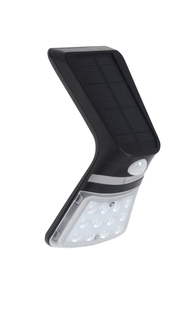 APLIQUE ILUMIN SOLAR 1,5W 220LM 4000K IP65 EXT. PAR POLIC NE