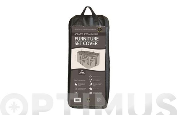 FUNDA MESA RECTANGULAR EASYCOVER 173 X 215 X H 89 CM